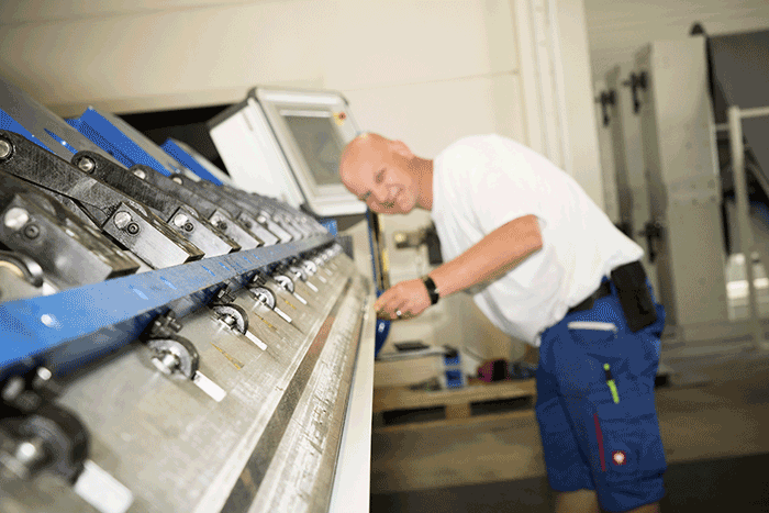 Arbeiter in Perfektion