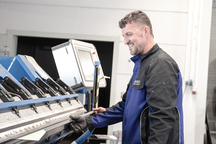 Arbeiter in Perfektion